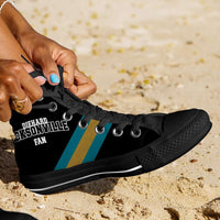 Load image into Gallery viewer, Designs by MyUtopia Shout Out:Diehard Jacksonville Fan Canvas High Top Shoes
