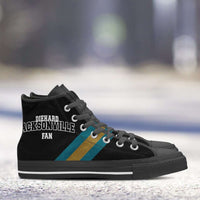 Load image into Gallery viewer, Designs by MyUtopia Shout Out:Diehard Jacksonville Fan Canvas High Top Shoes

