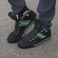 Load image into Gallery viewer, Designs by MyUtopia Shout Out:Diehard Jacksonville Fan Canvas High Top Shoes
