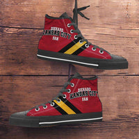 Load image into Gallery viewer, Designs by MyUtopia Shout Out:Diehard Kansas City Fan Canvas High Top Shoes
