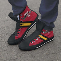 Load image into Gallery viewer, Designs by MyUtopia Shout Out:Diehard Kansas City Fan Canvas High Top Shoes
