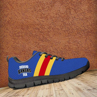 Load image into Gallery viewer, Designs by MyUtopia Shout Out:Diehard Kansas Jayhawks Fan Running Shoes
