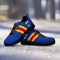Load image into Gallery viewer, Designs by MyUtopia Shout Out:Diehard Kansas Jayhawks Fan Running Shoes
