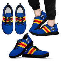 Load image into Gallery viewer, Designs by MyUtopia Shout Out:Diehard Kansas Jayhawks Fan Running Shoes
