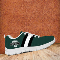 Load image into Gallery viewer, Designs by MyUtopia Shout Out:Diehard Michigan Fan Running Shoes - Green and White
