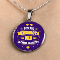 Load image into Gallery viewer, Designs by MyUtopia Shout Out:Diehard Minnesota Fan In Enemy Territory Handcrafted Jewelry
