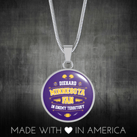 Load image into Gallery viewer, Designs by MyUtopia Shout Out:Diehard Minnesota Fan In Enemy Territory Handcrafted Jewelry
