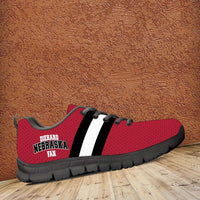 Load image into Gallery viewer, Designs by MyUtopia Shout Out:Diehard Nebraska Fan Running Shoes
