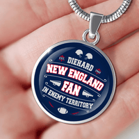 Load image into Gallery viewer, Designs by MyUtopia Shout Out:Diehard New England Fan In Enemy Territory Handcrafted Jewelry
