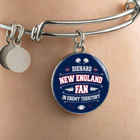 Load image into Gallery viewer, Designs by MyUtopia Shout Out:Diehard New England Fan In Enemy Territory Handcrafted Jewelry

