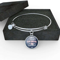 Load image into Gallery viewer, Designs by MyUtopia Shout Out:Diehard New England Fan In Enemy Territory Handcrafted Jewelry
