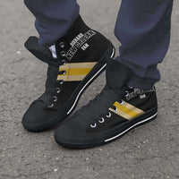 Load image into Gallery viewer, Designs by MyUtopia Shout Out:Diehard New Orleans Fan Canvas High Top Shoes
