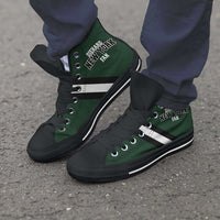 Load image into Gallery viewer, Designs by MyUtopia Shout Out:Diehard New York Jets Fan Canvas High Top Shoes
