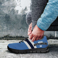 Load image into Gallery viewer, Designs by MyUtopia Shout Out:Diehard North Carolina Fan Running Shoes Blue

