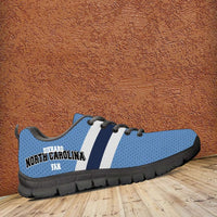 Load image into Gallery viewer, Designs by MyUtopia Shout Out:Diehard North Carolina Fan Running Shoes Blue
