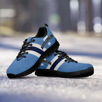 Load image into Gallery viewer, Designs by MyUtopia Shout Out:Diehard North Carolina Fan Running Shoes Blue
