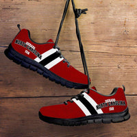 Load image into Gallery viewer, Designs by MyUtopia Shout Out:Diehard North Carolina Fan Running Shoes Red,Kid&#39;s / 11 CHILD (EU28) / Red,Running Shoes
