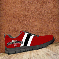 Load image into Gallery viewer, Designs by MyUtopia Shout Out:Diehard North Carolina Fan Running Shoes Red
