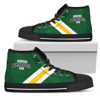 Load image into Gallery viewer, Designs by MyUtopia Shout Out:Diehard North Dakota Fan Canvas High Top Shoes

