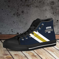 Load image into Gallery viewer, Designs by MyUtopia Shout Out:Diehard Notre Dame Fan Canvas High Top Shoes
