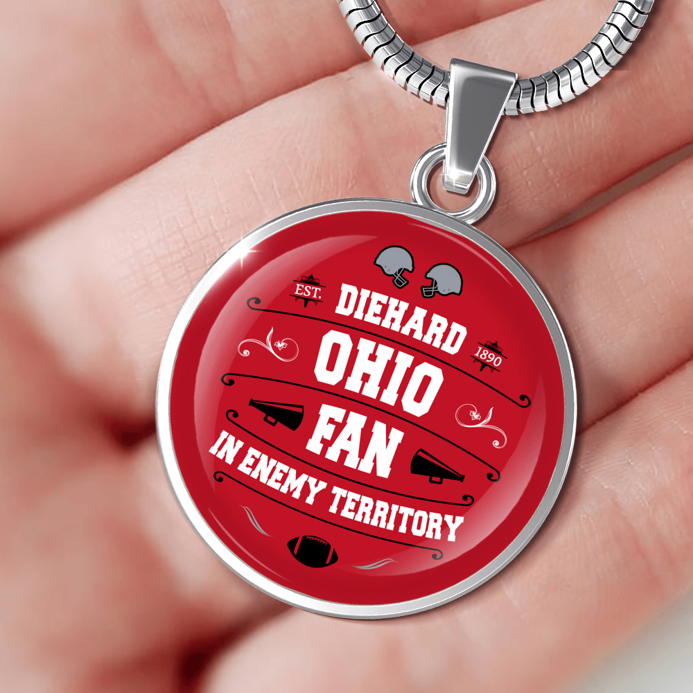 Designs by MyUtopia Shout Out:Diehard Ohio State Fan In Enemy Territory Handcrafted Jewelry