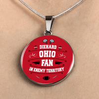 Load image into Gallery viewer, Designs by MyUtopia Shout Out:Diehard Ohio State Fan In Enemy Territory Handcrafted Jewelry
