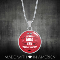 Load image into Gallery viewer, Designs by MyUtopia Shout Out:Diehard Ohio State Fan In Enemy Territory Handcrafted Jewelry
