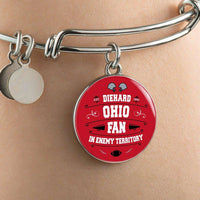 Load image into Gallery viewer, Designs by MyUtopia Shout Out:Diehard Ohio State Fan In Enemy Territory Handcrafted Jewelry
