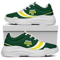 Load image into Gallery viewer, Designs by MyUtopia Shout Out:Diehard Oregon Fan Chunky Sneakers Walking Shoes
