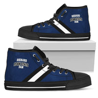 Load image into Gallery viewer, Designs by MyUtopia Shout Out:Diehard Penn State Fan Canvas High Top Shoes
