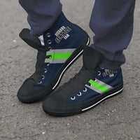 Load image into Gallery viewer, Designs by MyUtopia Shout Out:Diehard Seattle Fan Canvas High Top Shoes
