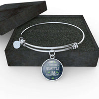 Load image into Gallery viewer, Designs by MyUtopia Shout Out:Diehard Seattle Fan In Enemy Territory Handcrafted Jewelry
