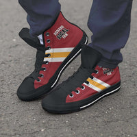 Load image into Gallery viewer, Designs by MyUtopia Shout Out:Diehard So Cal Fan Canvas High Top Shoes
