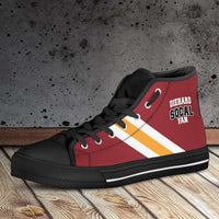 Load image into Gallery viewer, Designs by MyUtopia Shout Out:Diehard So Cal Fan Canvas High Top Shoes
