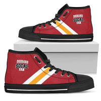Load image into Gallery viewer, Designs by MyUtopia Shout Out:Diehard So Cal Fan Canvas High Top Shoes
