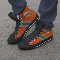 Load image into Gallery viewer, Designs by MyUtopia Shout Out:Diehard Syracuse Fan Canvas High Top Shoes

