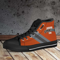 Load image into Gallery viewer, Designs by MyUtopia Shout Out:Diehard Syracuse Fan Canvas High Top Shoes

