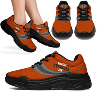 Load image into Gallery viewer, Designs by MyUtopia Shout Out:Diehard Syracuse Fan Chunky Sole Sneakers - Orange
