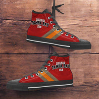 Load image into Gallery viewer, Designs by MyUtopia Shout Out:Diehard Tampa Bay Fan Canvas High Top Shoes

