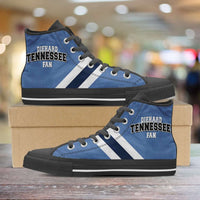 Load image into Gallery viewer, Designs by MyUtopia Shout Out:Diehard Tennessee Titans Fan Canvas High Top Shoes,Men&#39;s / Mens US 5 (EU38) / Blue,High Top Sneakers
