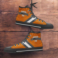 Load image into Gallery viewer, Designs by MyUtopia Shout Out:Diehard Tennessee Volunteers Fan Canvas High Top Shoes
