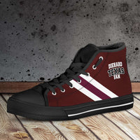 Load image into Gallery viewer, Designs by MyUtopia Shout Out:Diehard Texas Aggies Fan Canvas High Top Shoes
