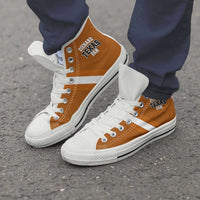 Load image into Gallery viewer, Designs by MyUtopia Shout Out:Diehard Texas Fan Canvas High Top Shoes
