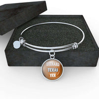 Load image into Gallery viewer, Designs by MyUtopia Shout Out:Diehard Texas Fan Handcrafted Jewelry - UTEXCF
