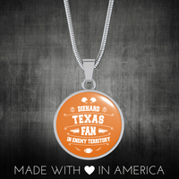 Load image into Gallery viewer, Designs by MyUtopia Shout Out:Diehard Texas Fan In Enemy Territory Handcrafted Jewelry
