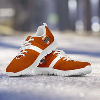Load image into Gallery viewer, Designs by MyUtopia Shout Out:Diehard Texas Fan Running Shoes Orange

