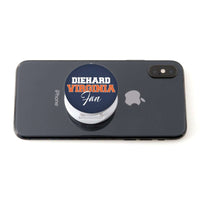 Load image into Gallery viewer, Designs by MyUtopia Shout Out:Diehard Virginia Fan Hinged Pop-out Phone Grip and stand for Smartphones and Tablets
