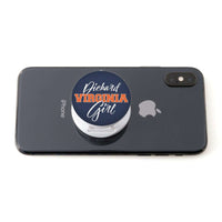 Load image into Gallery viewer, Designs by MyUtopia Shout Out:Diehard Virginia Girl Hinged Pop-out Phone Grip and Stand for Smartphones and Tablets
