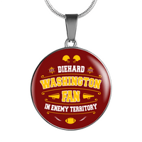 Load image into Gallery viewer, Designs by MyUtopia Shout Out:Diehard Washington Fan In Enemy Territory Handcrafted Jewelry

