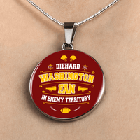 Load image into Gallery viewer, Designs by MyUtopia Shout Out:Diehard Washington Fan In Enemy Territory Handcrafted Jewelry
